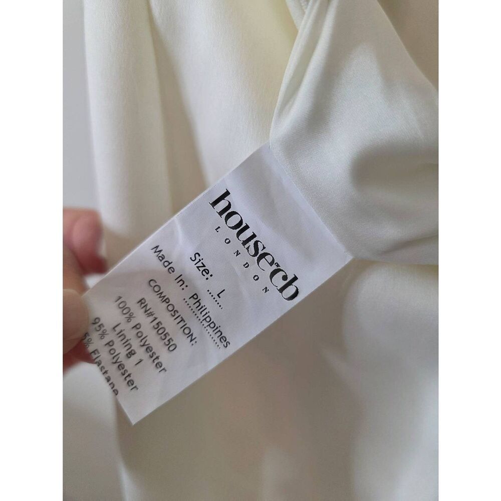 House of CB Anja Satin Corset Midi Dress L $285 - Picture 12 of 12